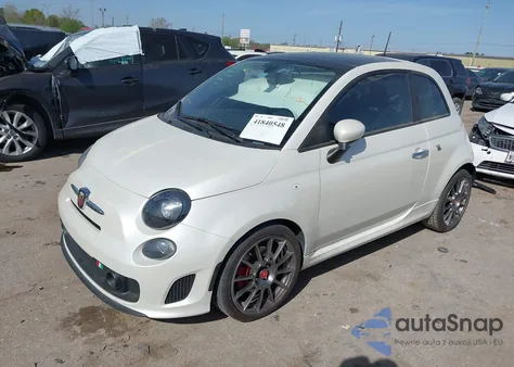 2018 Fiat 500 Abarth from USA, damaged, VIN 3C3CFFFH9JT362588